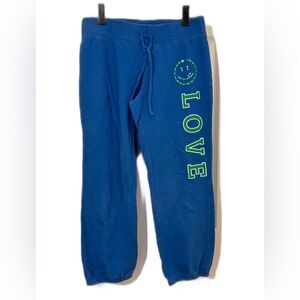 Joe Boxer Crop Sweat Pants With Love Logo